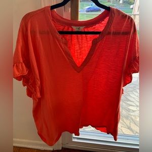 Terra sky salmon top